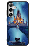 Mickey Minnie Cinderella Castle Samsung Galaxy S25 5G Case