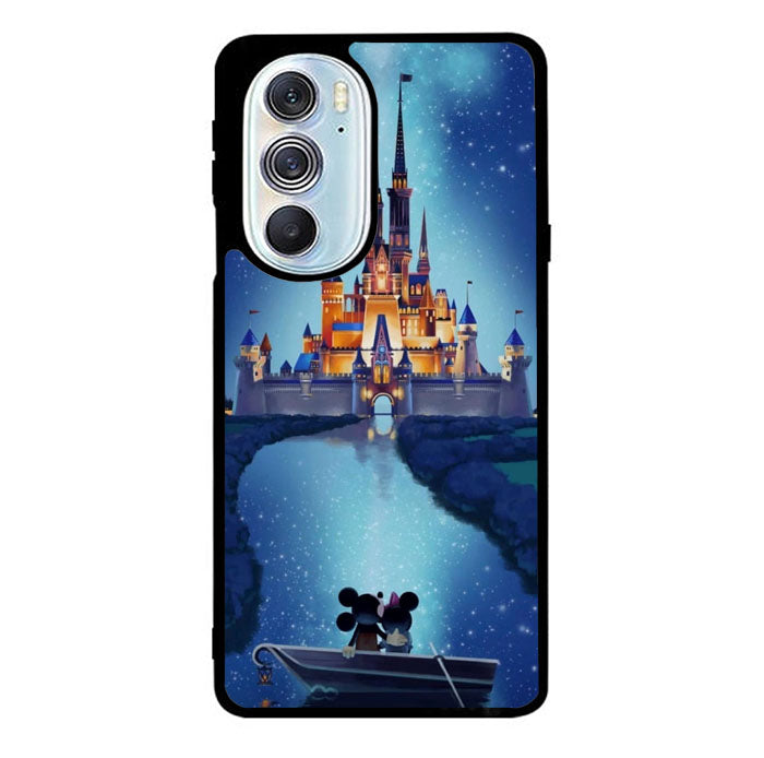 Mickey Minnie Cinderella Castle Motorola Moto Edge 2022 Case