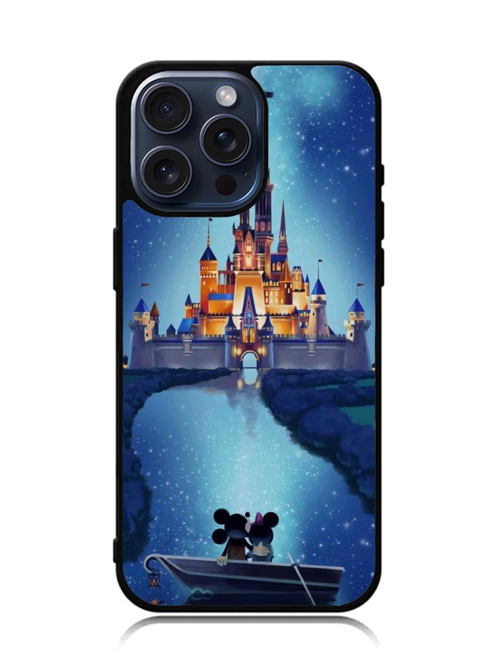 Mickey Minnie Cinderella Castle iPhone 15 Pro Case OV10772