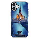 Mickey Minnie Cinderella Castle iPhone 16 Case