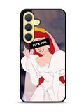 Princess Ariel Middle Finger Samsung Galaxy S24 FE 5G Case OV10794
