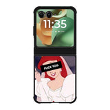 Princess Ariel Middle Finger Motorola Moto RAZR 2025 Case OV10794