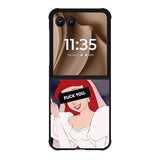 Princess Ariel Middle Finger Motorola Moto RAZR Plus 2025 Case OV10794