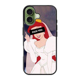 Princess Ariel Middle Finger iPhone 17 Case QC10794