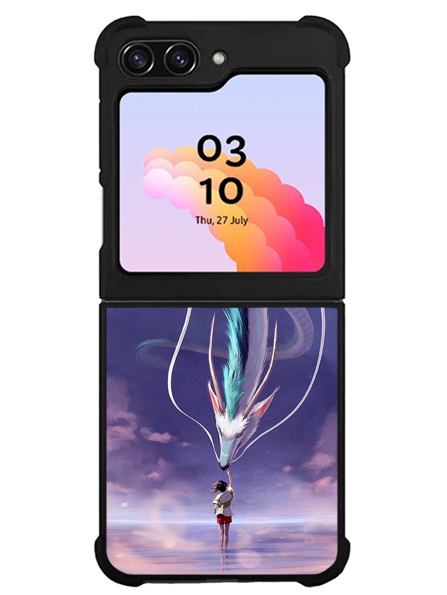 Spirited Away Haku Dragon Chihiro Samsung Galaxy Z Flip 5 5G 2023 Case OV10820