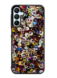 Takashi Murakami Color Skull Samsung Galaxy A35 5G Case OV10838