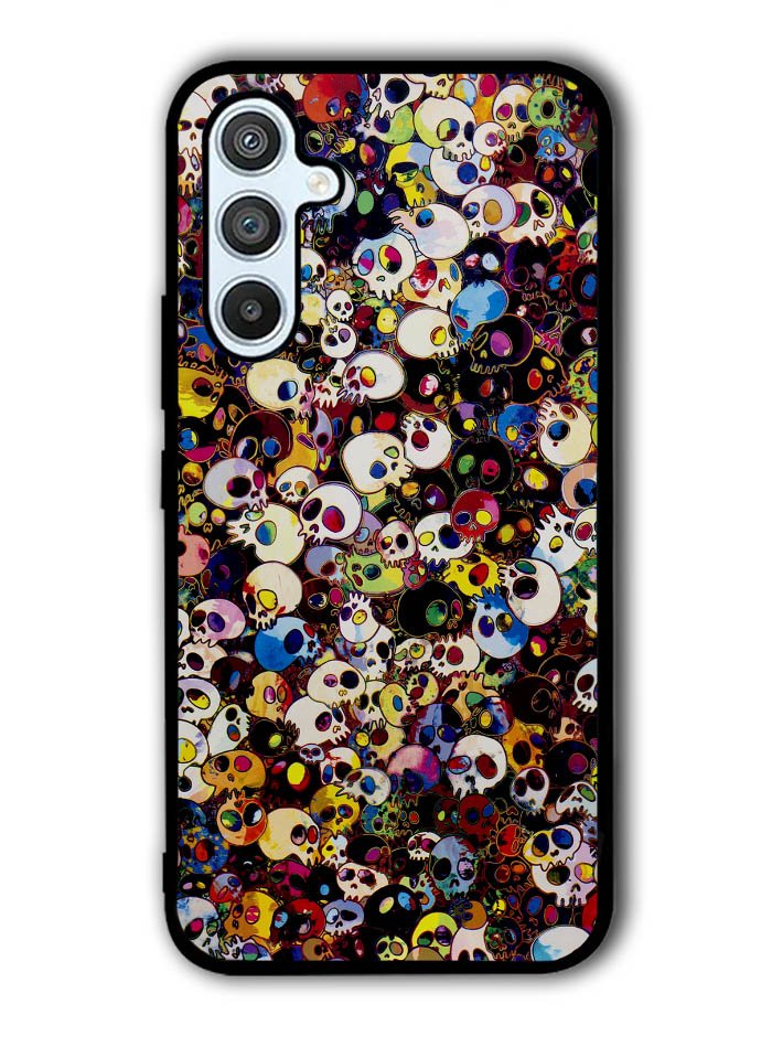 Takashi Murakami Color Skull Samsung Galaxy A14 5G Case QC10838