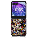 Takashi Murakami Color Skull Motorola Moto Razr Plus 2024 , Moto Razr+ 2024 Case OV10838