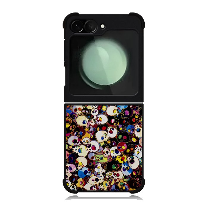 Takashi Murakami Color Skull Samsung Galaxy Z Flip 6 5G 2024 Case OV10838
