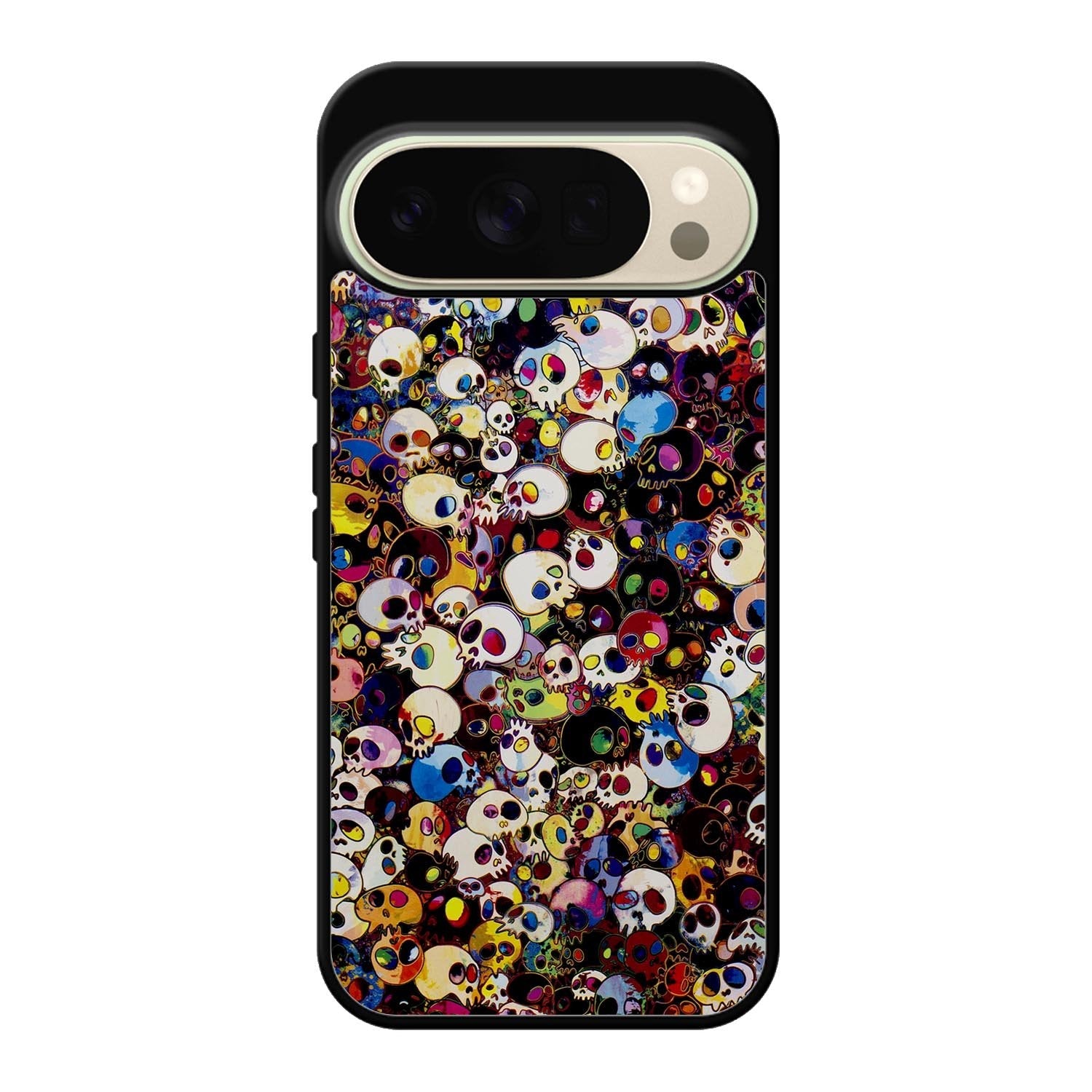 Takashi Murakami Color Skull Google Pixel 10 Pro Case QC10838