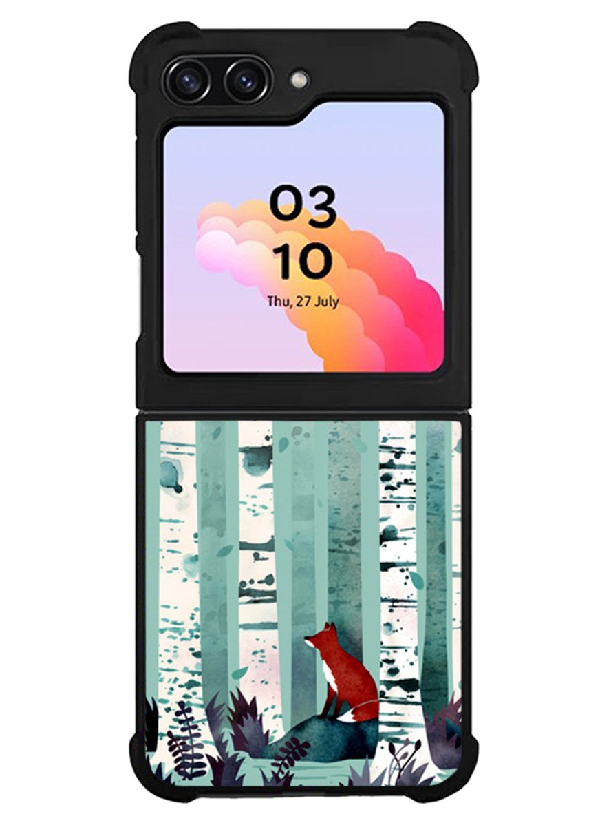 The Birches Fox Samsung Galaxy Z Flip 5 5G 2023 Case OV10711