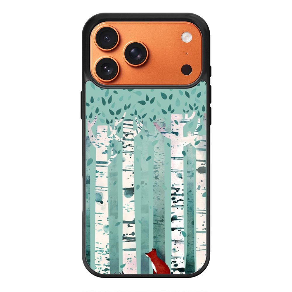 The Birches Fox iPhone 17 Pro Case QC10711
