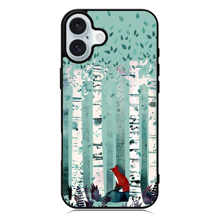 The Birches Fox iPhone 16 Plus Case QC10711