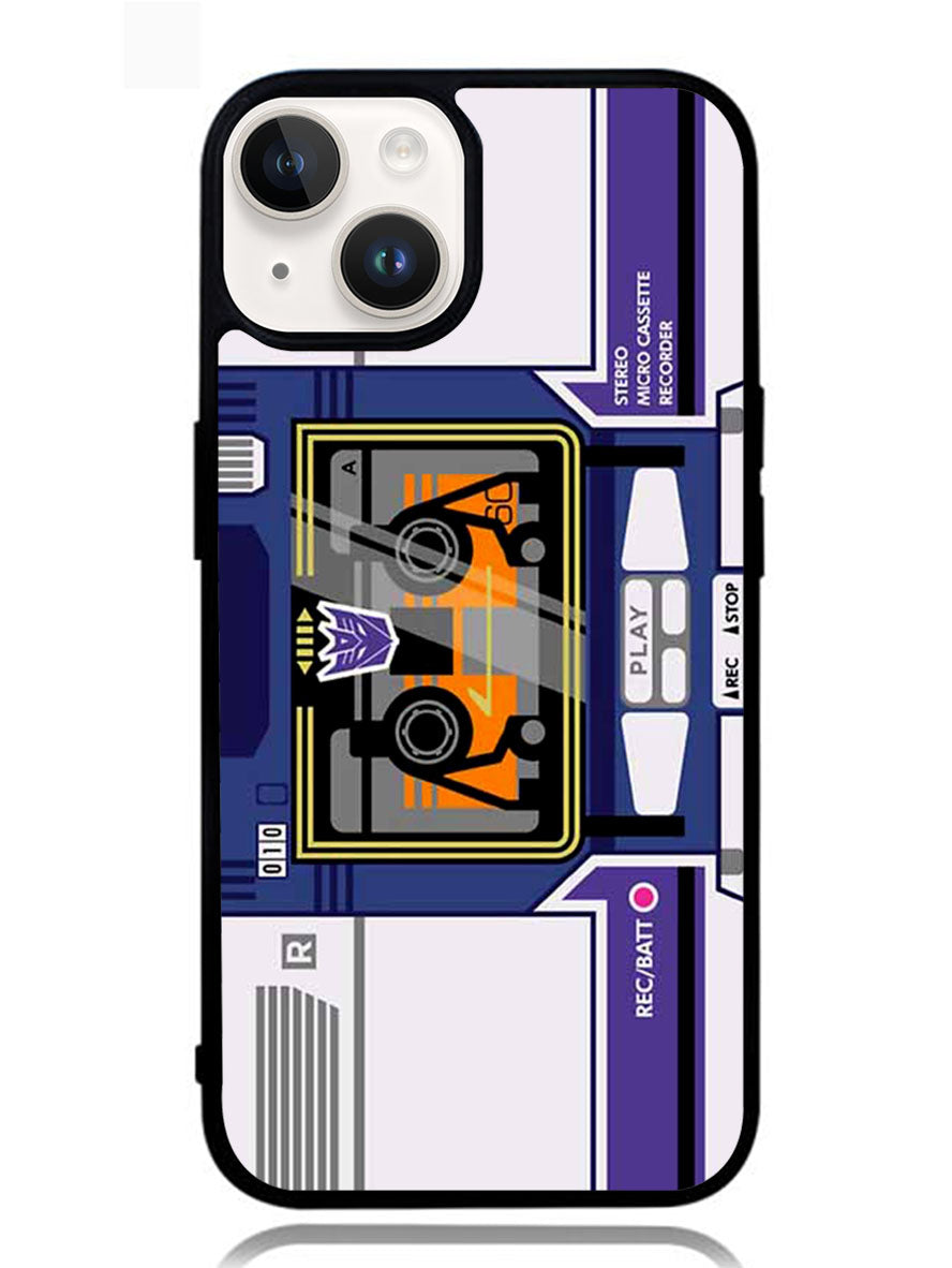 Transformers Soundwave Cassette iPhone 14 Plus Case OV10738