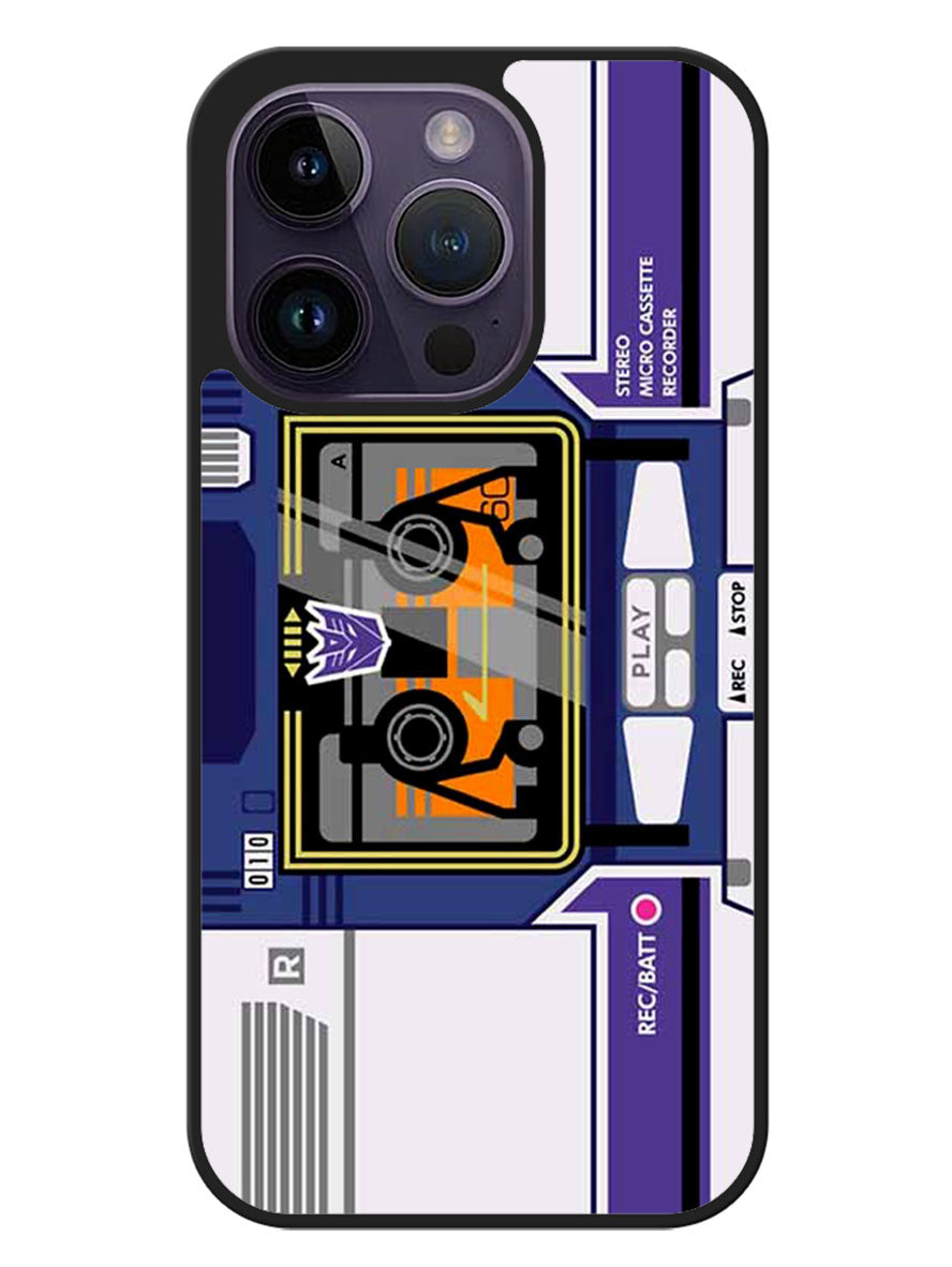 Transformers Soundwave Cassette iPhone 14 Pro Case OV10738