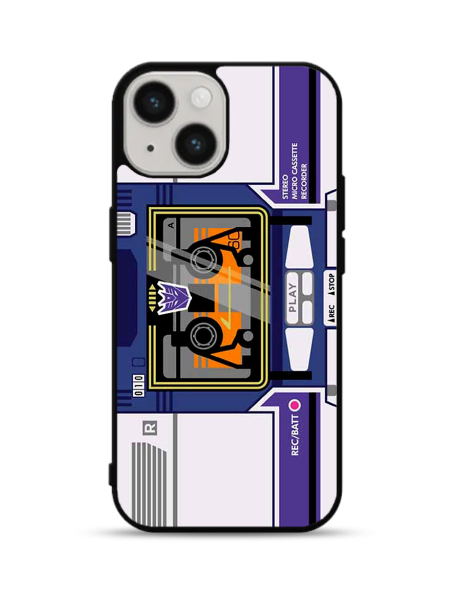 Transformers Soundwave Cassette iPhone 15 Plus Case