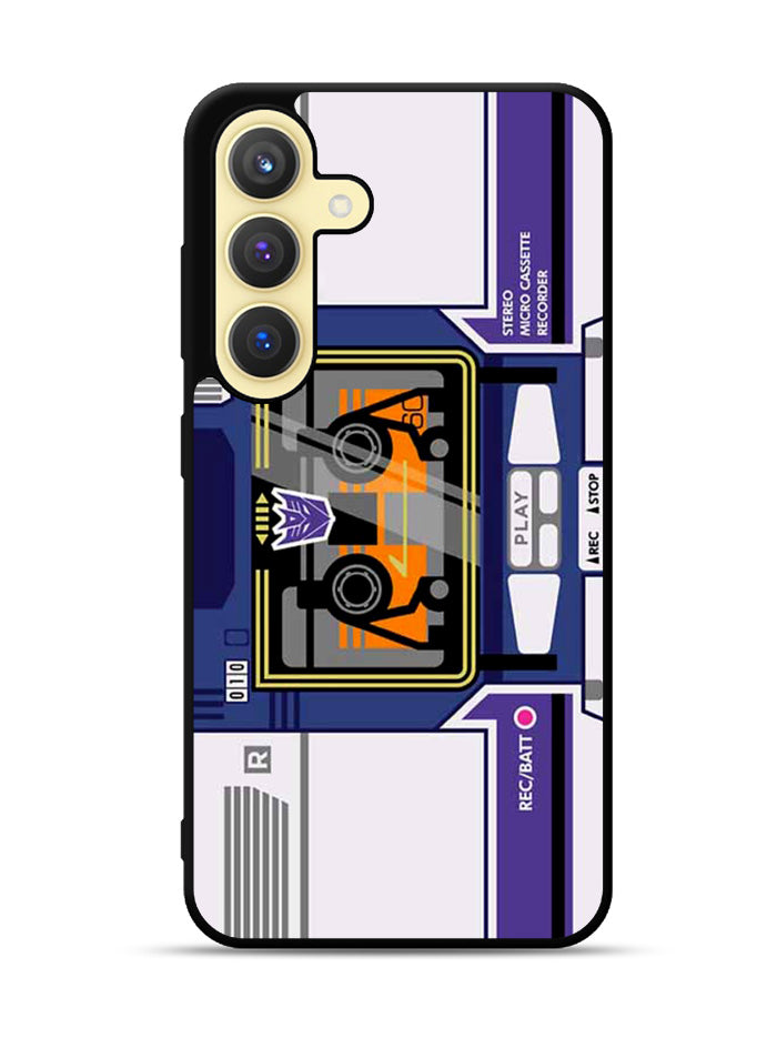 Transformers Soundwave Cassette Samsung Galaxy S24 Plus 5G , Samsung Galaxy S24+ 5G Case