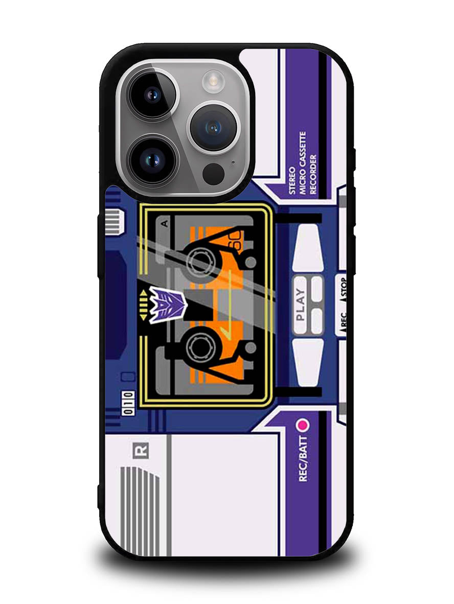 Transformers Soundwave Cassette iPhone 15 Pro Case
