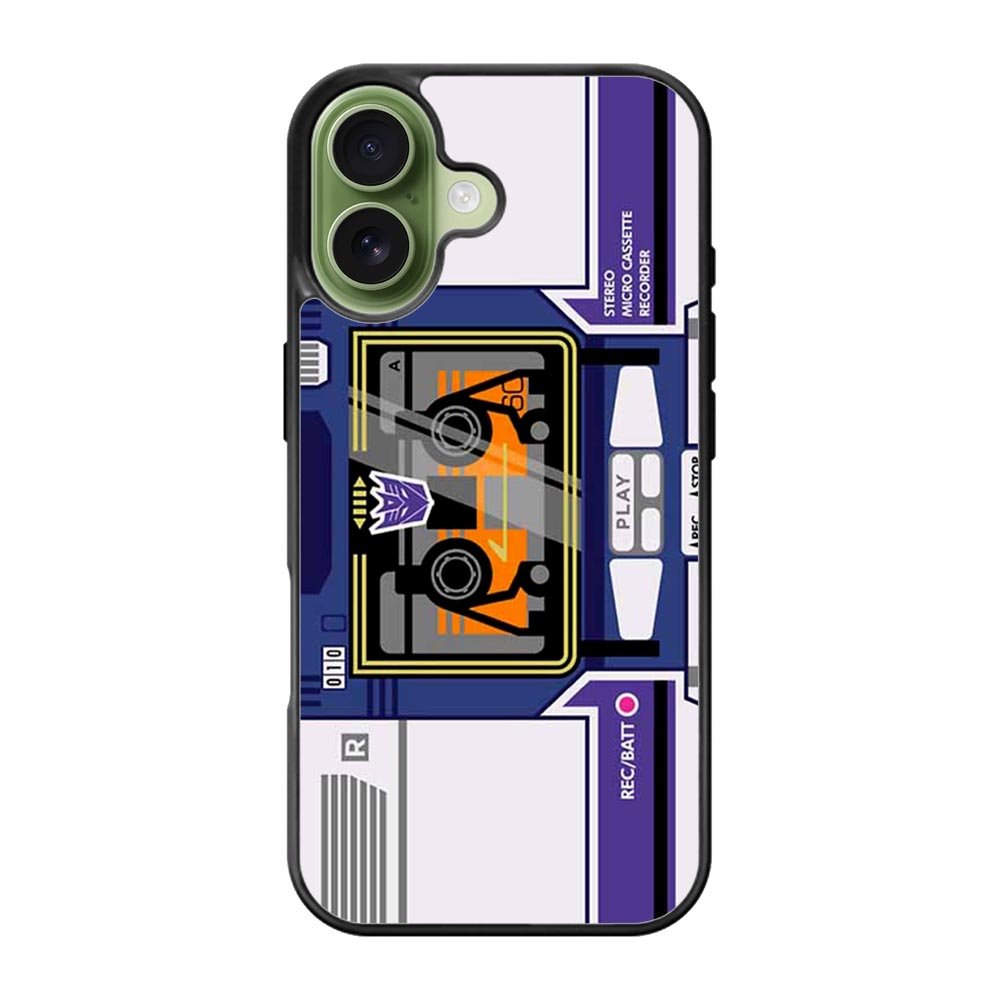 Transformers Soundwave Cassette iPhone 17 Case