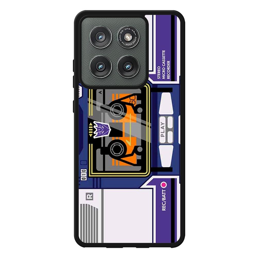Transformers Soundwave Cassette Motorola Moto Edge 2025 Case