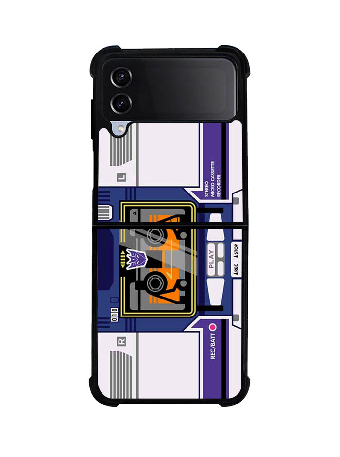Transformers Soundwave Cassette Samsung Galaxy Z Flip 4 5G 2022 Case