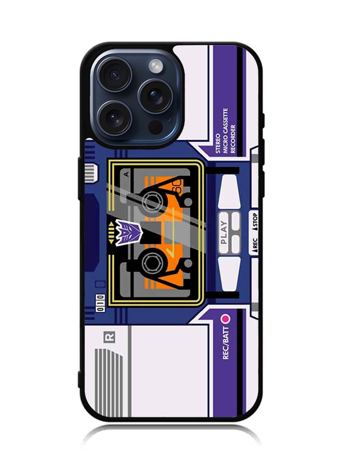 Transformers Soundwave Cassette iPhone 15 Pro Max Case OV10738
