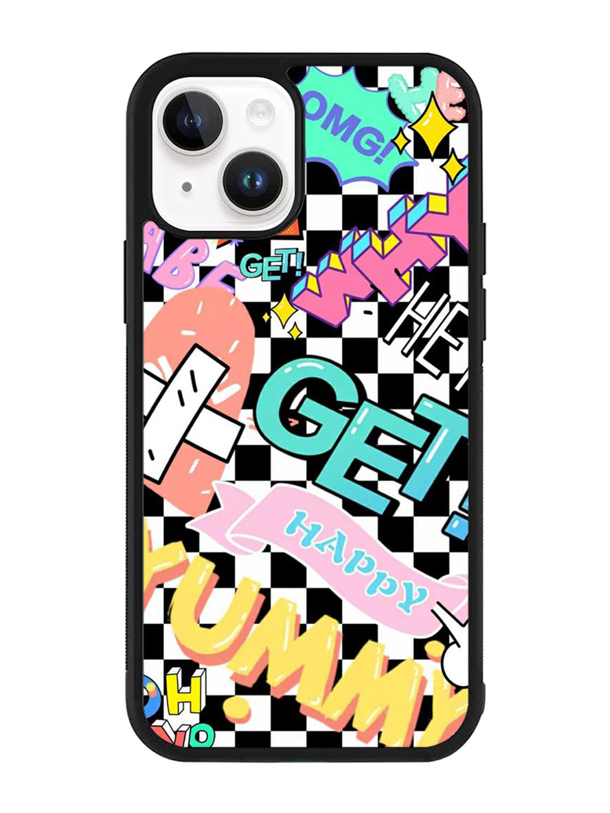 Sticker Hype iPhone 14 Plus Case QC10825