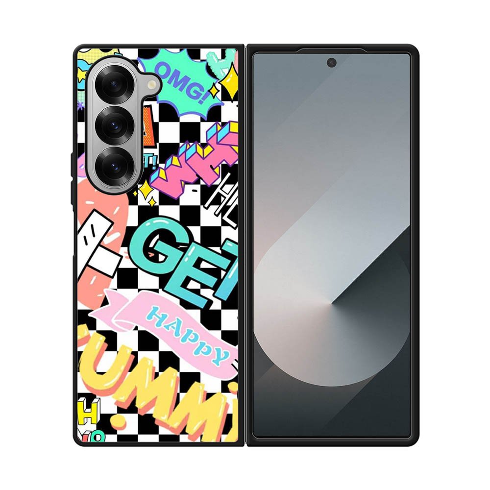 Sticker Hype Samsung Galaxy Z Fold 7 5G Case QC10825