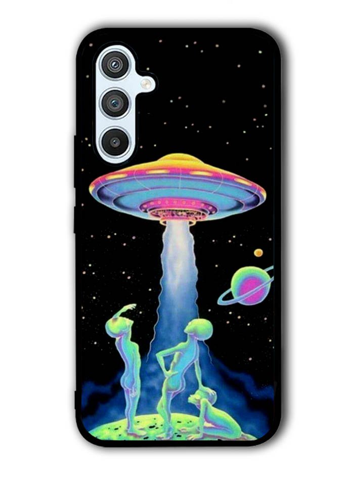 Aesthetic Alien Psychadelic Art Samsung Galaxy A14 5G Case QC10630