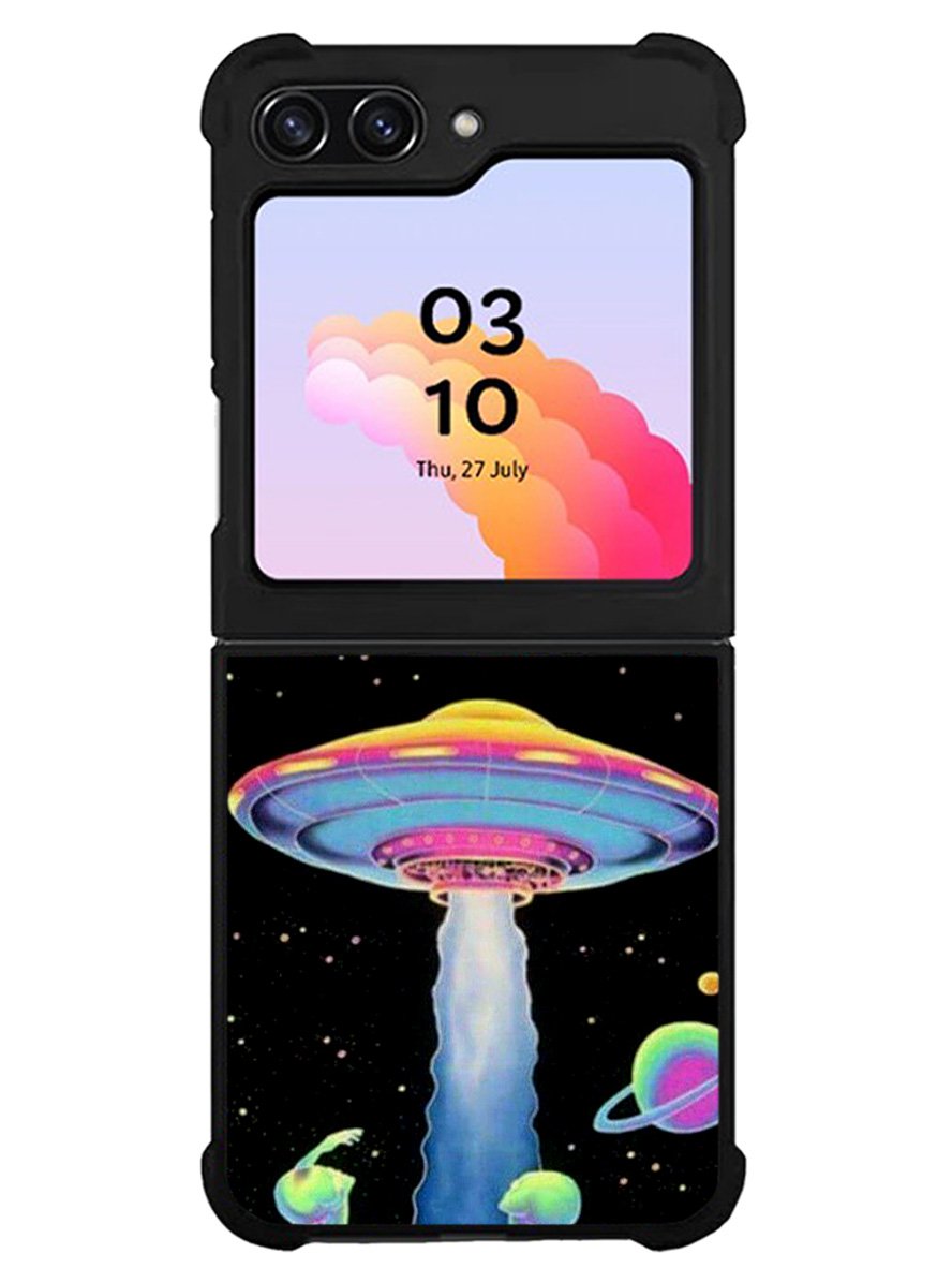 Aesthetic Alien Psychadelic Art Samsung Galaxy Z Flip 5 5G 2023 Case OV10630