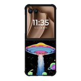 Aesthetic Alien Psychadelic Art Motorola Moto RAZR Plus 2025 Case OV10630