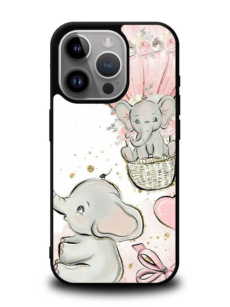 Dumbo Drawing Air Balloon iPhone 16 Pro Max Case OV10558
