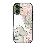 Dumbo Drawing Air Balloon iPhone 17 Case OV10558
