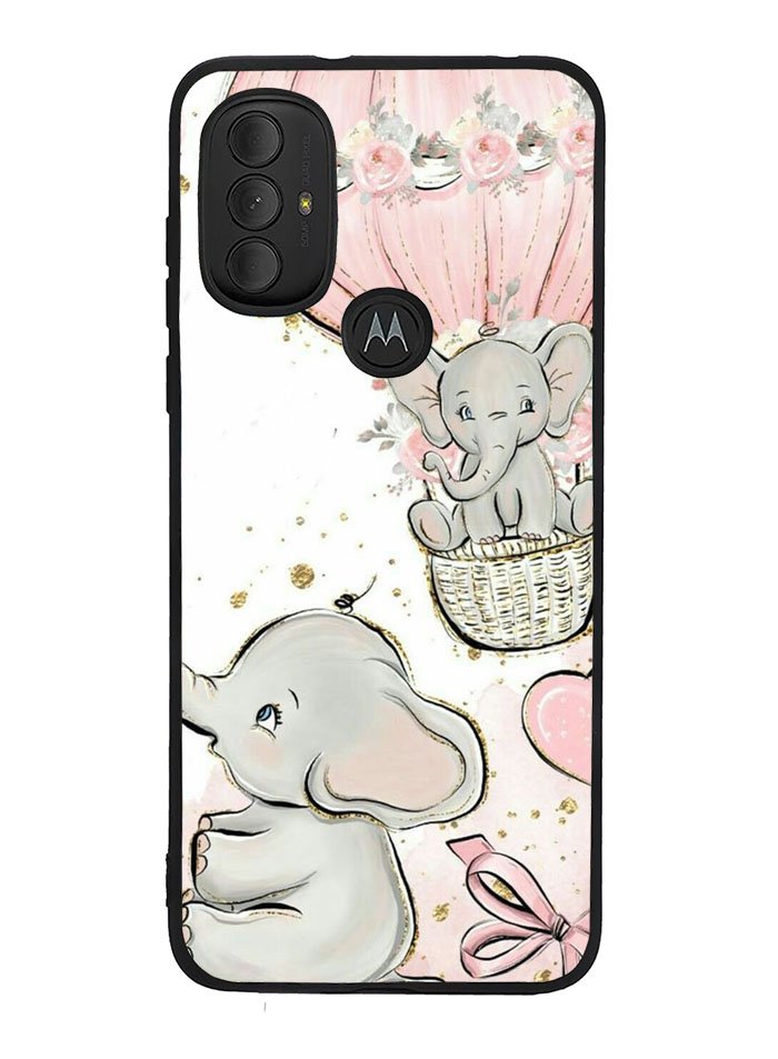 Dumbo Drawing Air Balloon Motorola Moto G Pure 2021 , Moto G Power 2022 Case OV10558