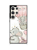 Dumbo Drawing Air Balloon Samsung Galaxy S23 Ultra 5G Case QC10558