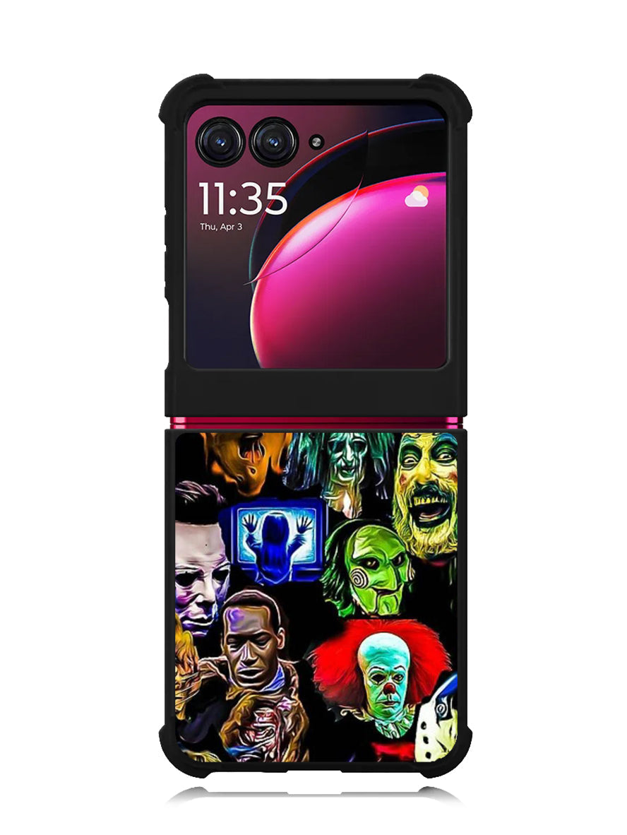 Horror Collection Collage Motorola Moto Razr Plus 2023 , Moto Razr+ 2023 Case