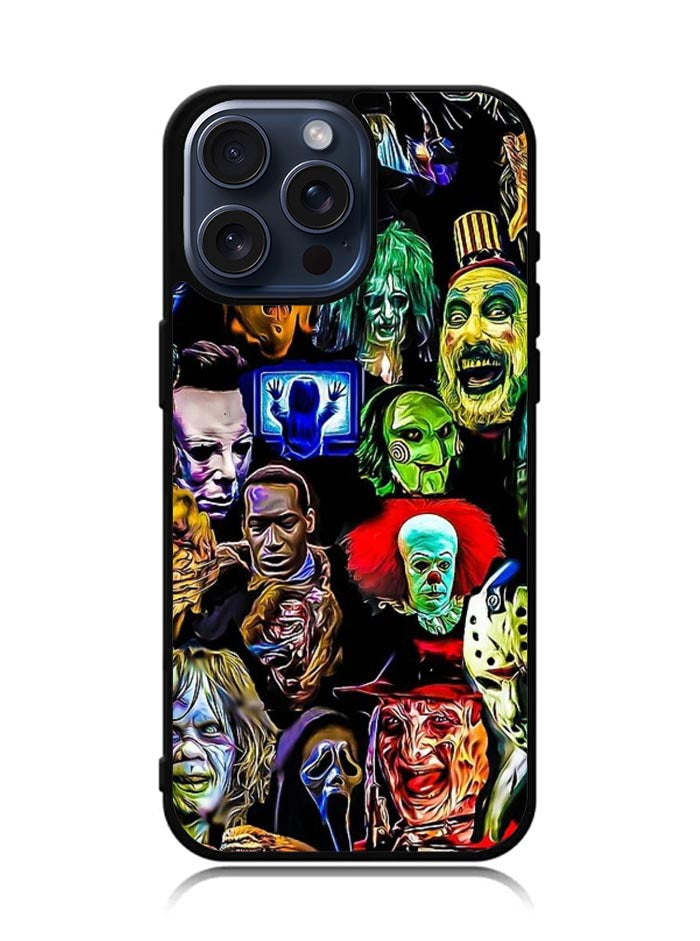 Horror Collection Collage iPhone 15 Pro Case OV10592