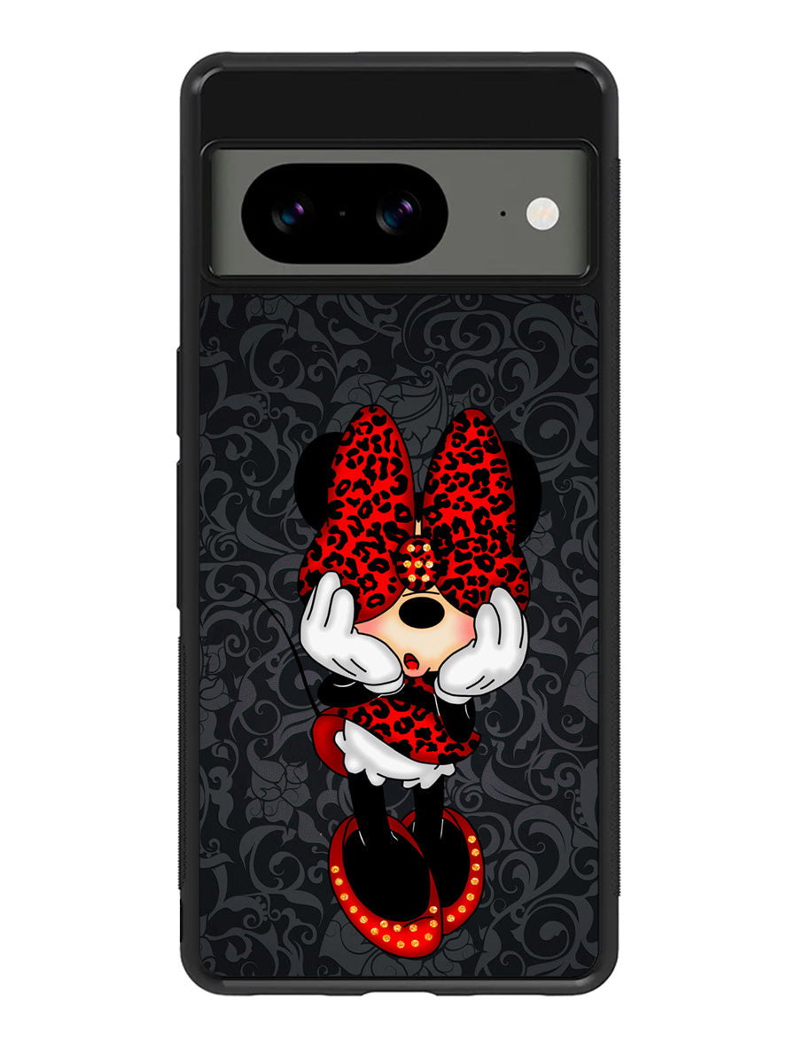 Leopard Minnie Mouse Google Pixel 8A Case QC10616