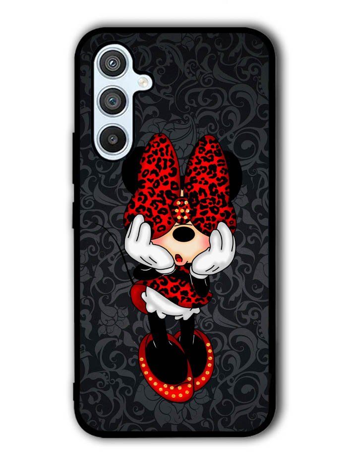 Leopard Minnie Mouse Samsung Galaxy A14 5G Case QC10616