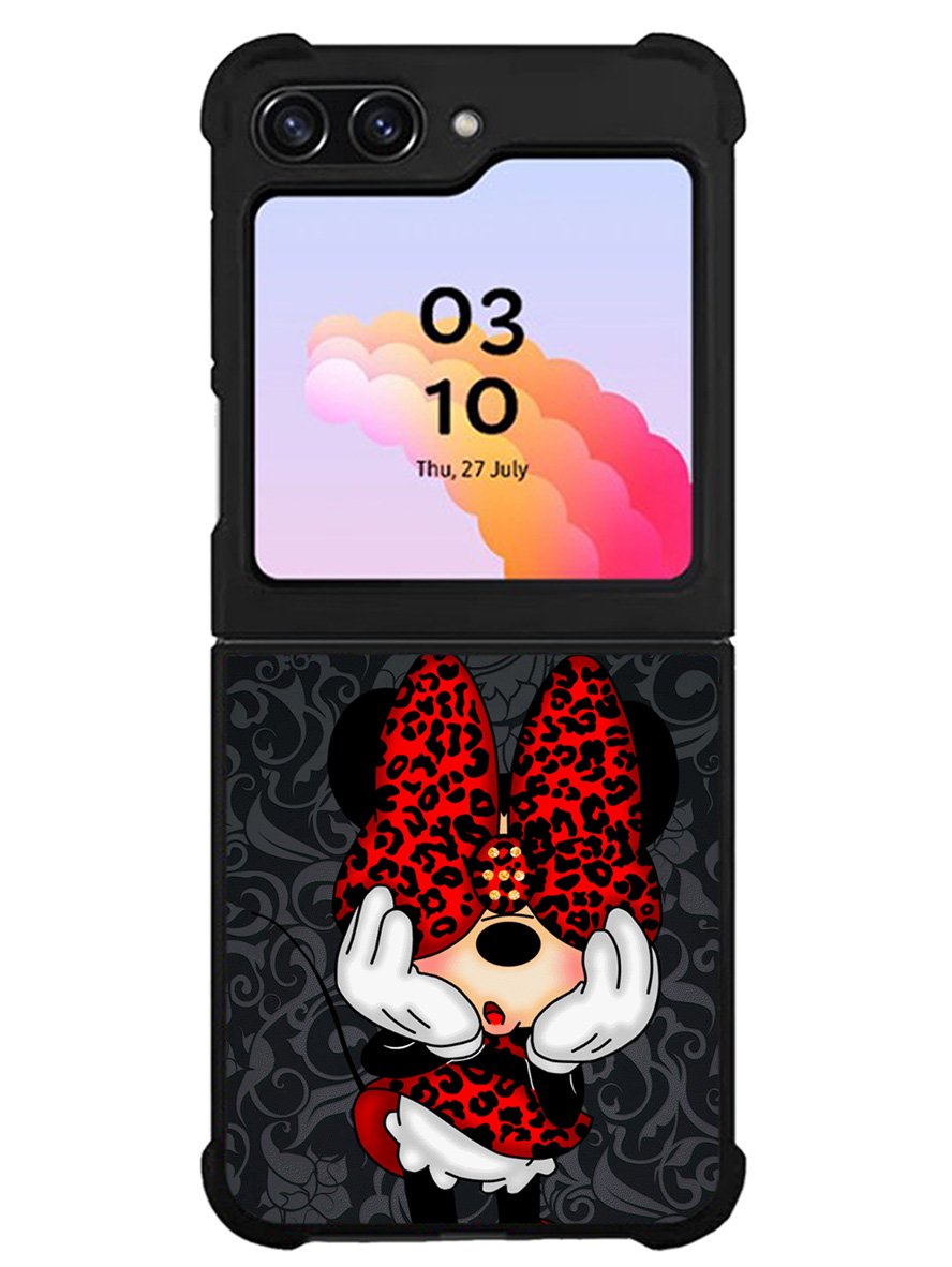 Leopard Minnie Mouse Samsung Galaxy Z Flip 5 5G 2023 Case OV10616