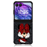 Leopard Minnie Mouse Motorola Moto Razr Plus 2024 , Moto Razr+ 2024 Case OV10616