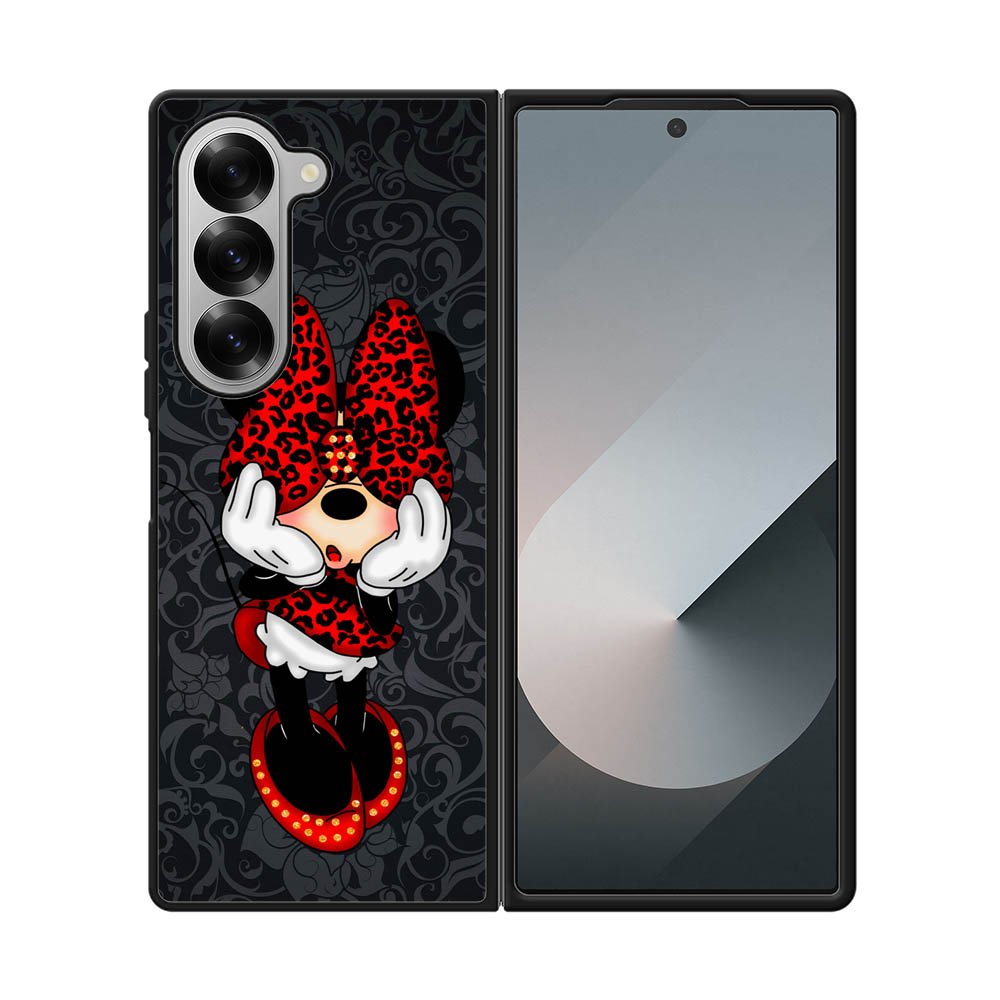 Leopard Minnie Mouse Samsung Galaxy Z Fold 7 5G Case OV10616