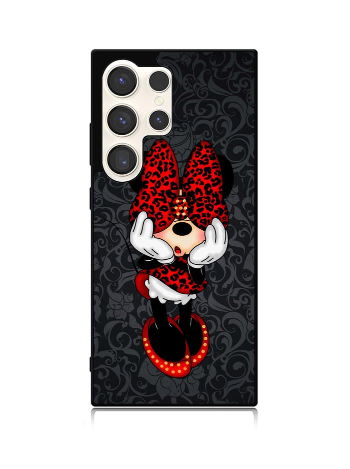 Leopard Minnie Mouse Samsung Galaxy S23 Ultra 5G Case QC10616