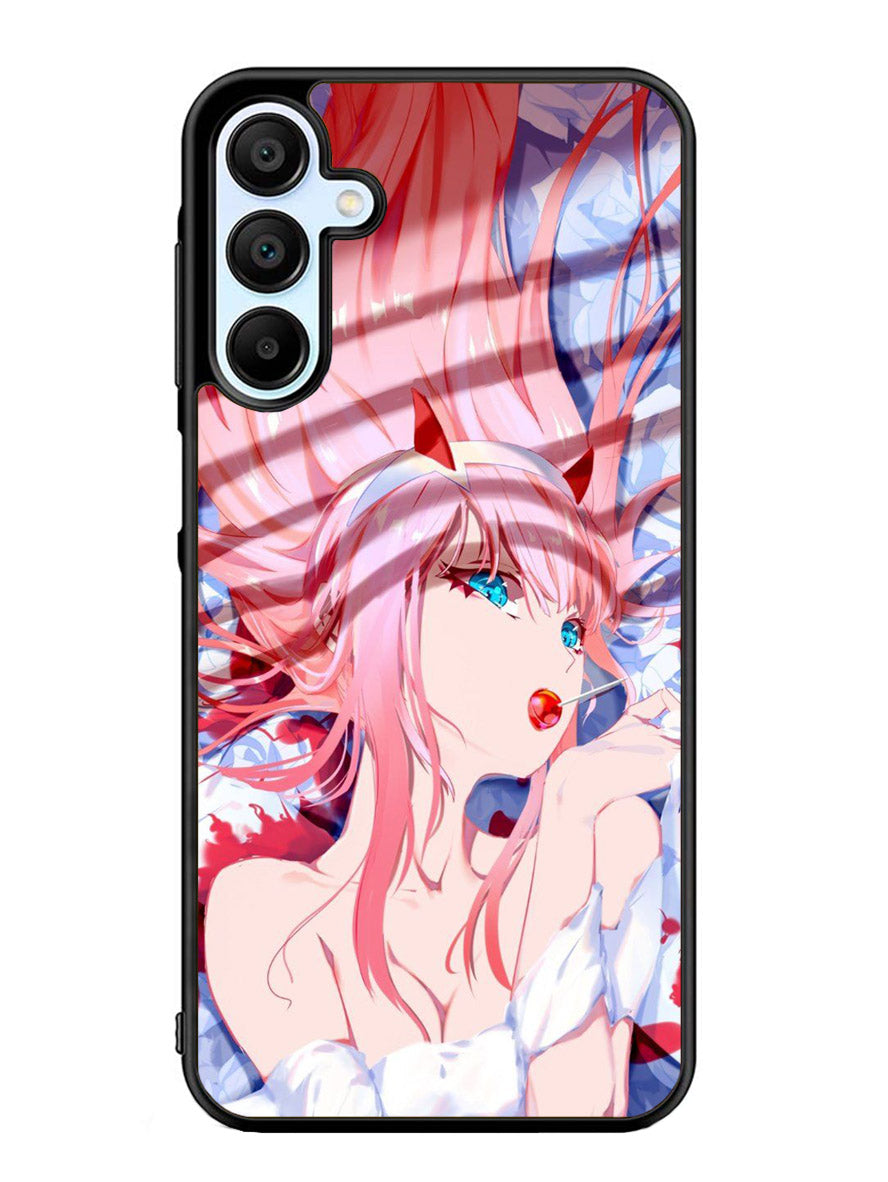 Sakura Zero Two Darling Samsung Galaxy A25 5G Case