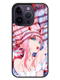 Sakura Zero Two Darling iPhone 14 Pro Max Case OV10410