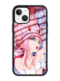 Sakura Zero Two Darling iPhone 15 Case