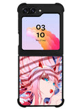 Sakura Zero Two Darling Samsung Galaxy Z Flip 5 5G 2023 Case