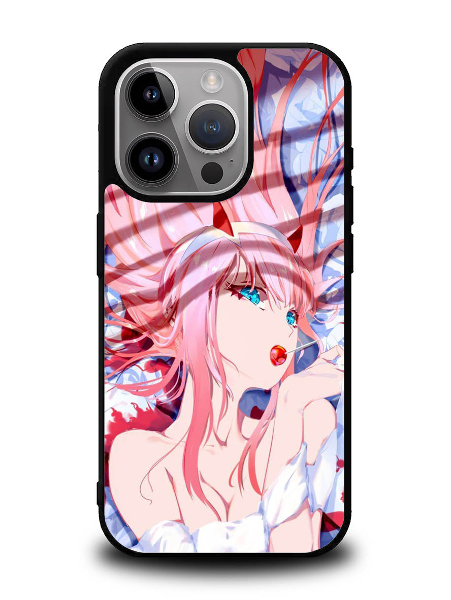 Sakura Zero Two Darling iPhone 15 Pro Case