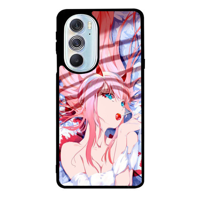 Sakura Zero Two Darling Motorola Moto Edge 2022 Case