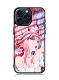 Sakura Zero Two Darling iPhone 15 Pro Case OV10410